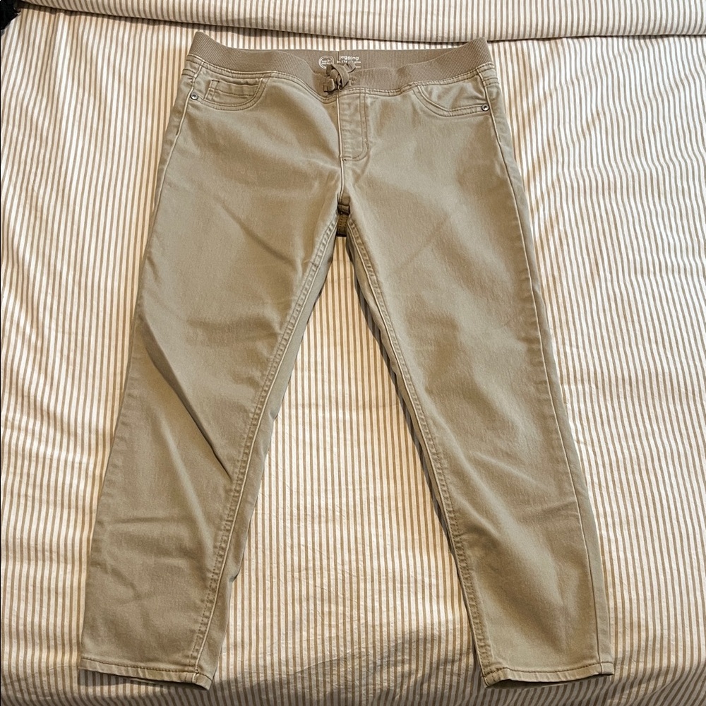 Wonder Nation Women's Cropped Tan Jeans